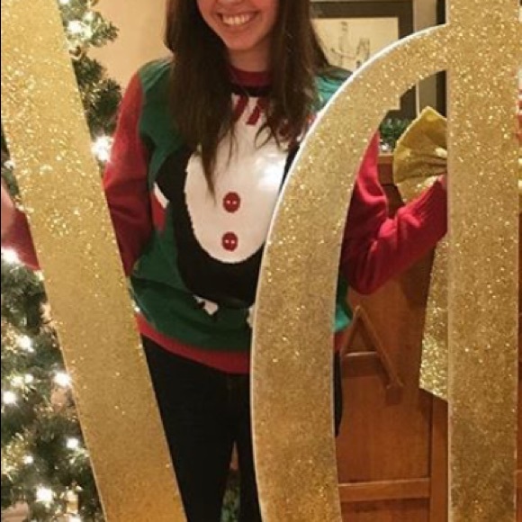 Penguin Ugly Christmas Sweater 🐧🎄 size small - Picture 3 of 3